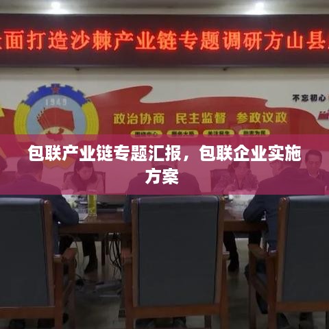 包聯(lián)產(chǎn)業(yè)鏈專題匯報，包聯(lián)企業(yè)實施方案 