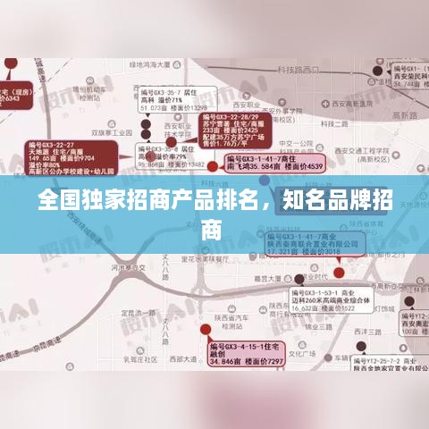 全國獨家招商產品排名，知名品牌招商 