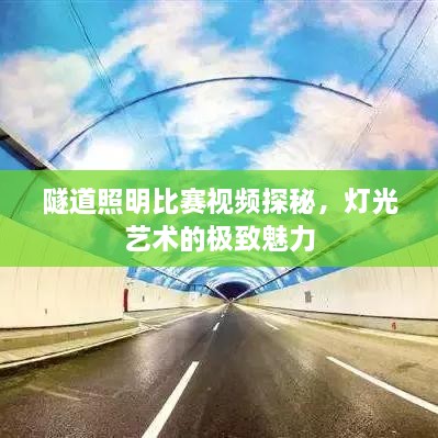 隧道照明比賽視頻探秘，燈光藝術(shù)的極致魅力