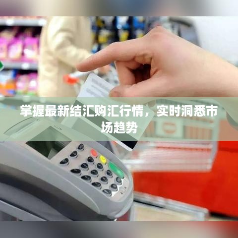 掌握最新結(jié)匯購匯行情，實時洞悉市場趨勢
