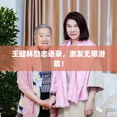 王健林勵(lì)志語(yǔ)錄，激發(fā)無(wú)限潛能！