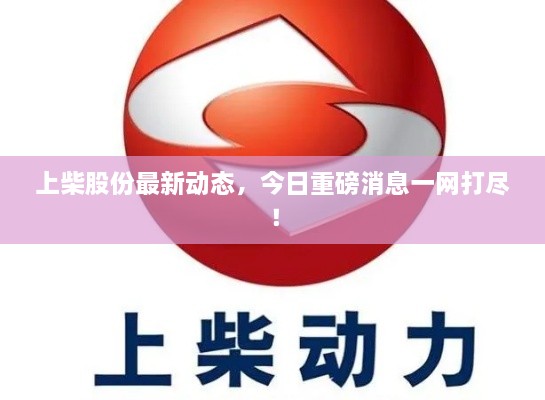 上柴股份最新動(dòng)態(tài)，今日重磅消息一網(wǎng)打盡！
