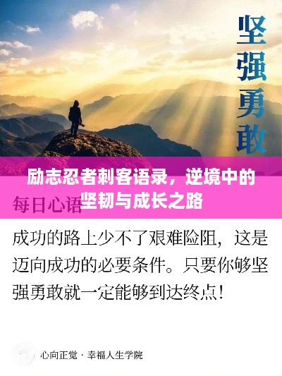 勵(lì)志忍者刺客語錄，逆境中的堅(jiān)韌與成長之路