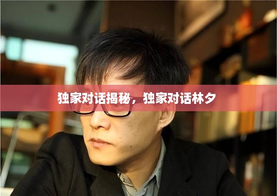 獨家對話揭秘，獨家對話林夕 