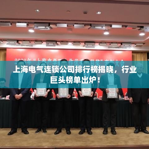 上海電氣連鎖公司排行榜揭曉，行業(yè)巨頭榜單出爐！