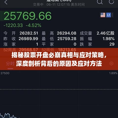 揭秘股票開盤必崩真相與應(yīng)對(duì)策略，深度剖析背后的原因及應(yīng)對(duì)方法