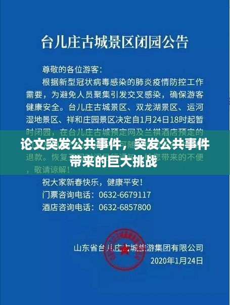 論文突發(fā)公共事件，突發(fā)公共事件帶來(lái)的巨大挑戰(zhàn) 