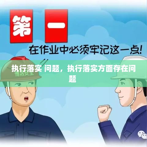 執(zhí)行落實(shí) 問題，執(zhí)行落實(shí)方面存在問題 