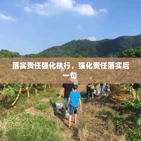 落實責(zé)任強化執(zhí)行，強化責(zé)任落實后一句 